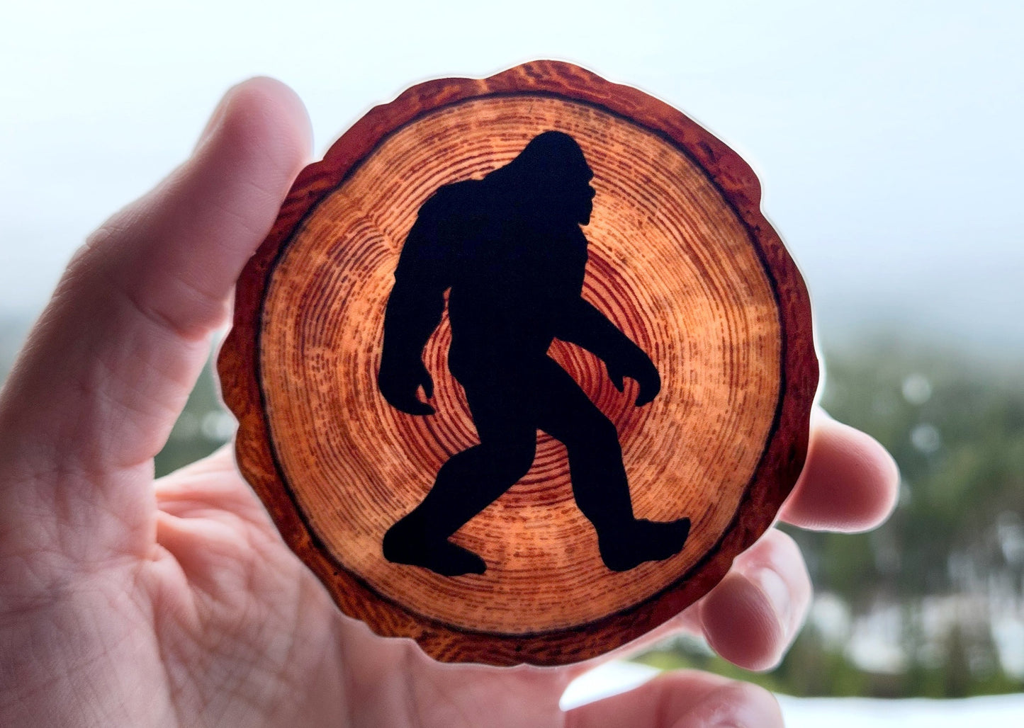 Sasquatch, Wood Pattern