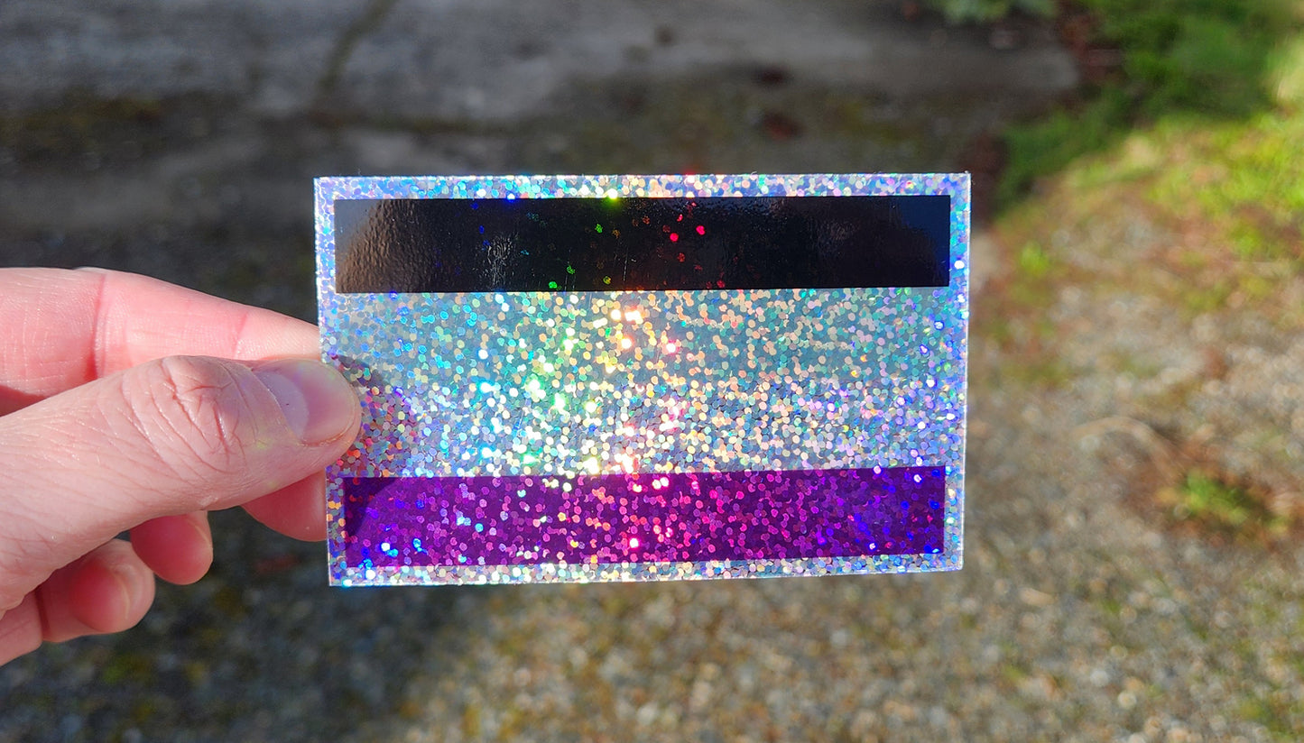 Asexual Pride Flag Sticker