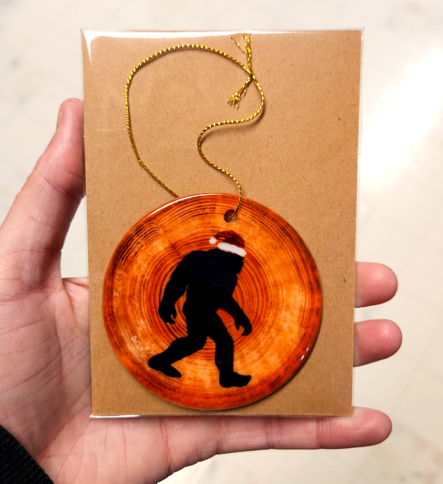 Sasquatch Ornament