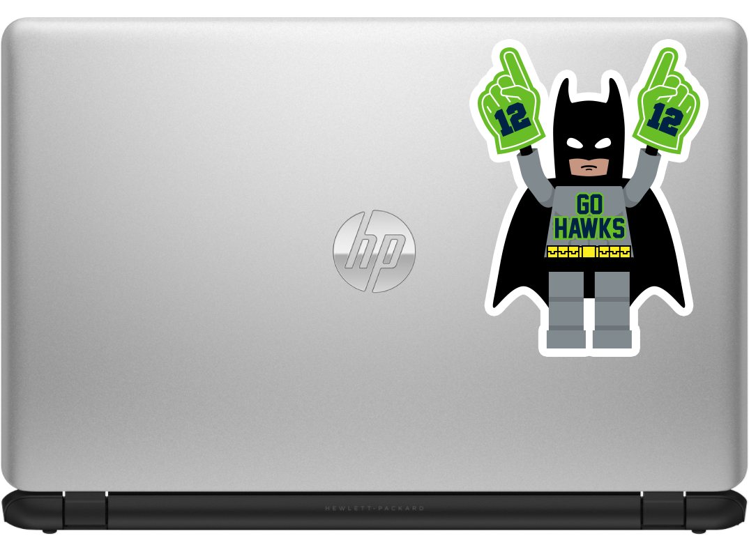 Lego Batman Seahawks Fan
