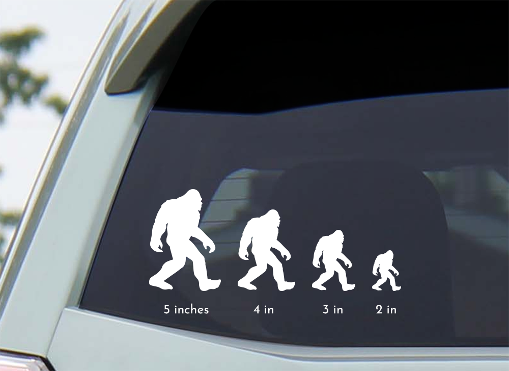 Sasquatch Decal