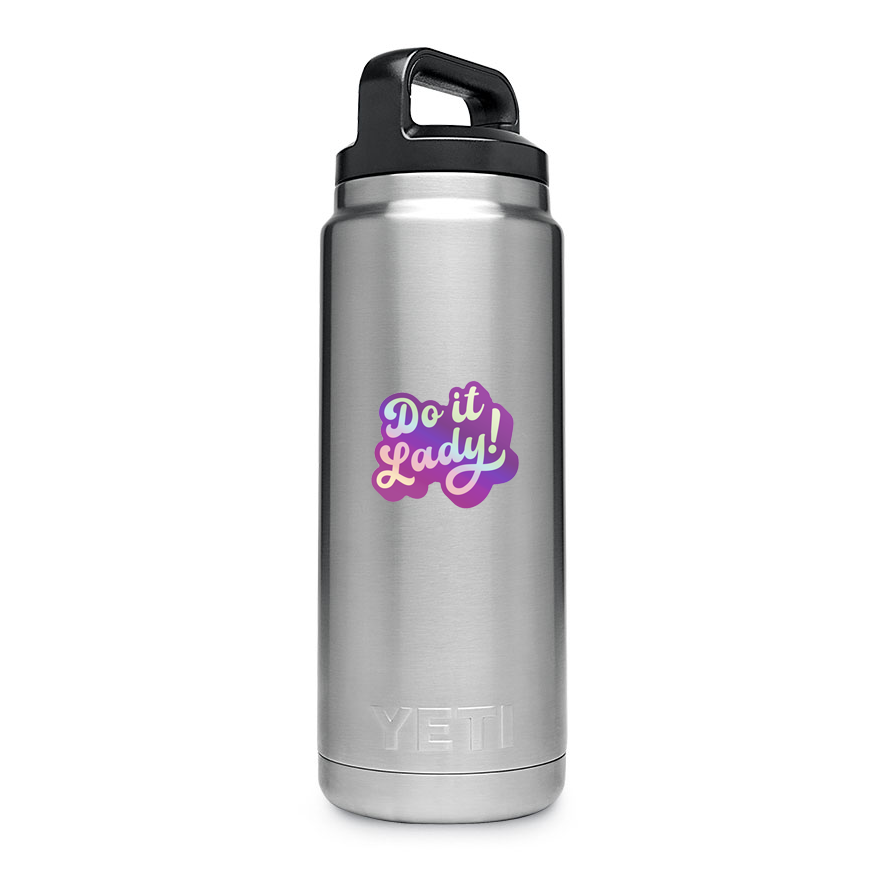 Do It Lady! Sticker - Holographic