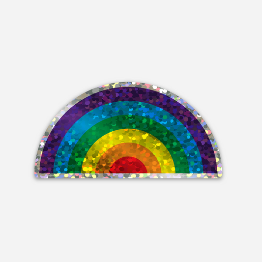 Glitter Rainbow Sticker