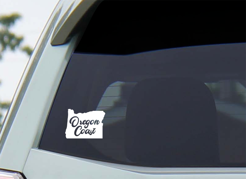 Car Decal - Oregon Coast