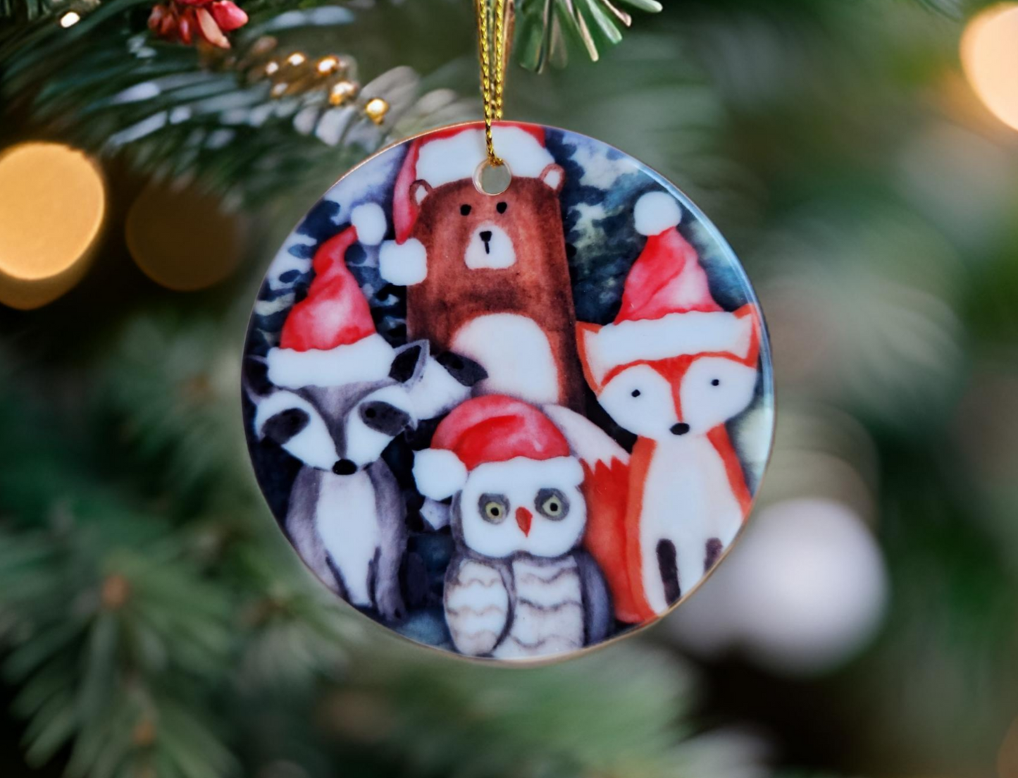 Woodland Friends Ornament
