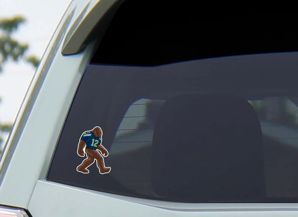 Seahawks Fan Sasquatch