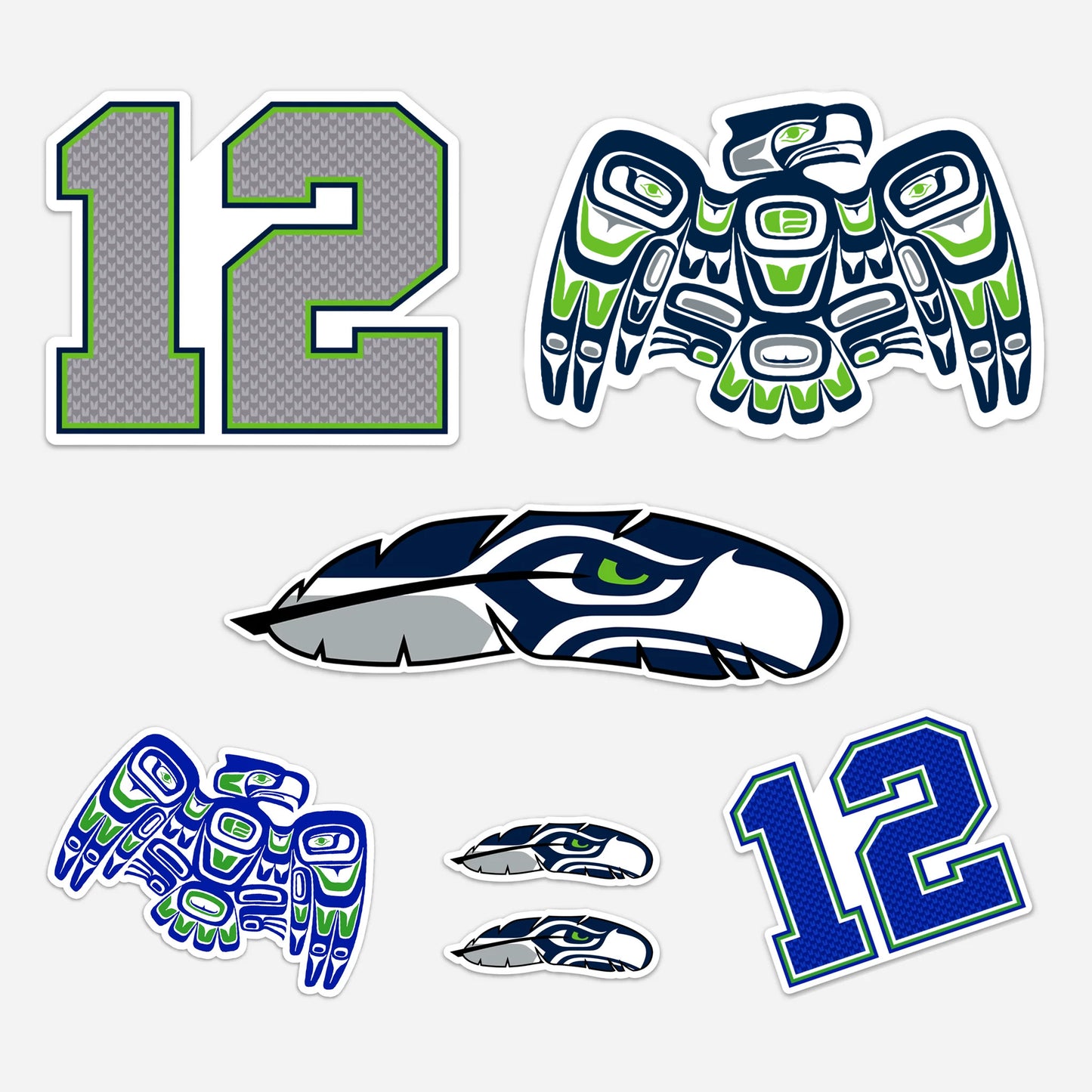 Seahawks Gift Set - 7 stickers