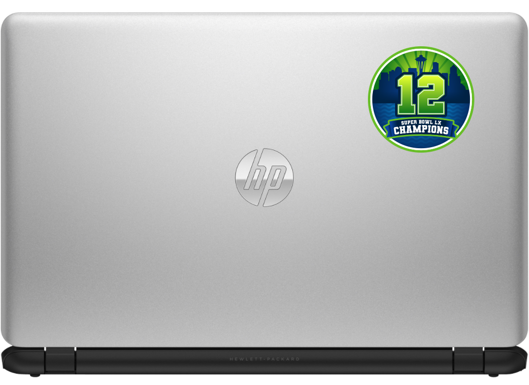 Super Bowl LX Champions Sticker