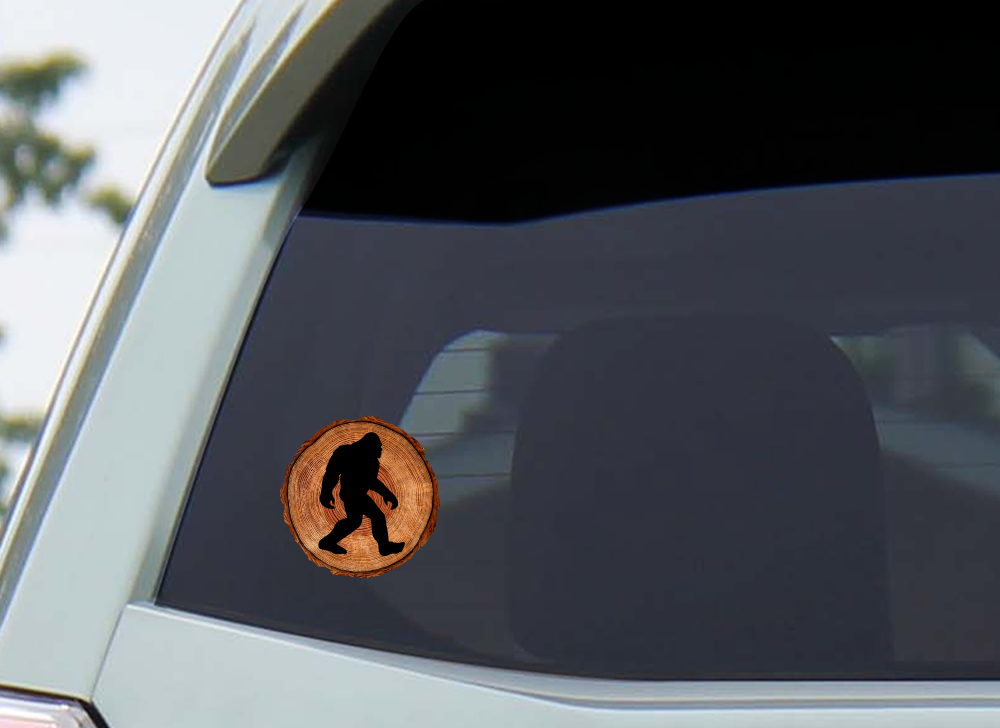 Sasquatch, Wood Pattern