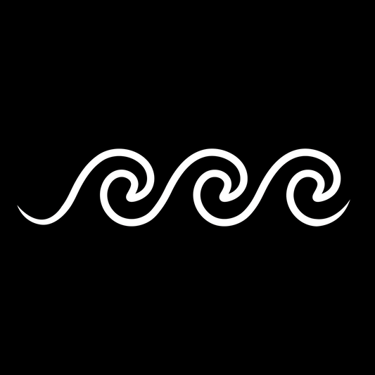 Car Decal - Waves