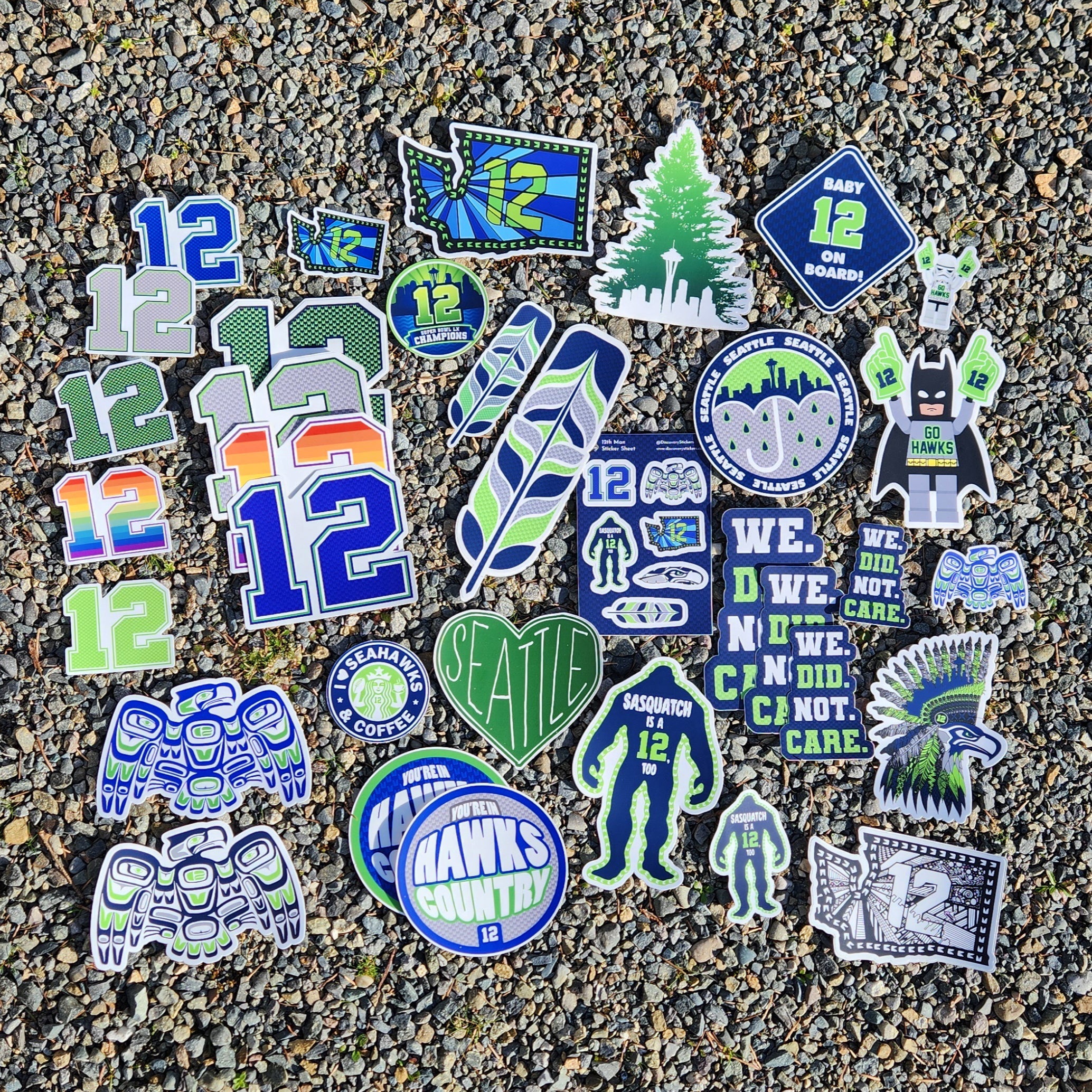 Seahawks Collection – Discovery Stickers