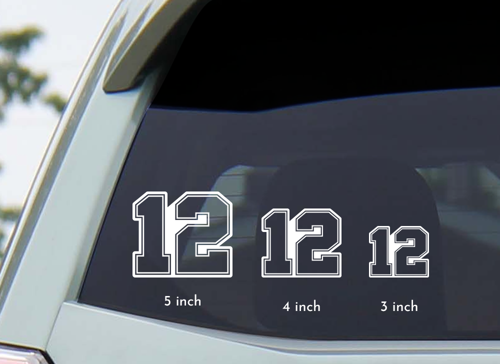 Seahawks 12 - Transfer Decal