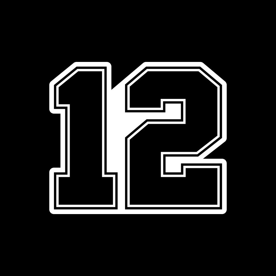 Seahawks 12 - Transfer Decal