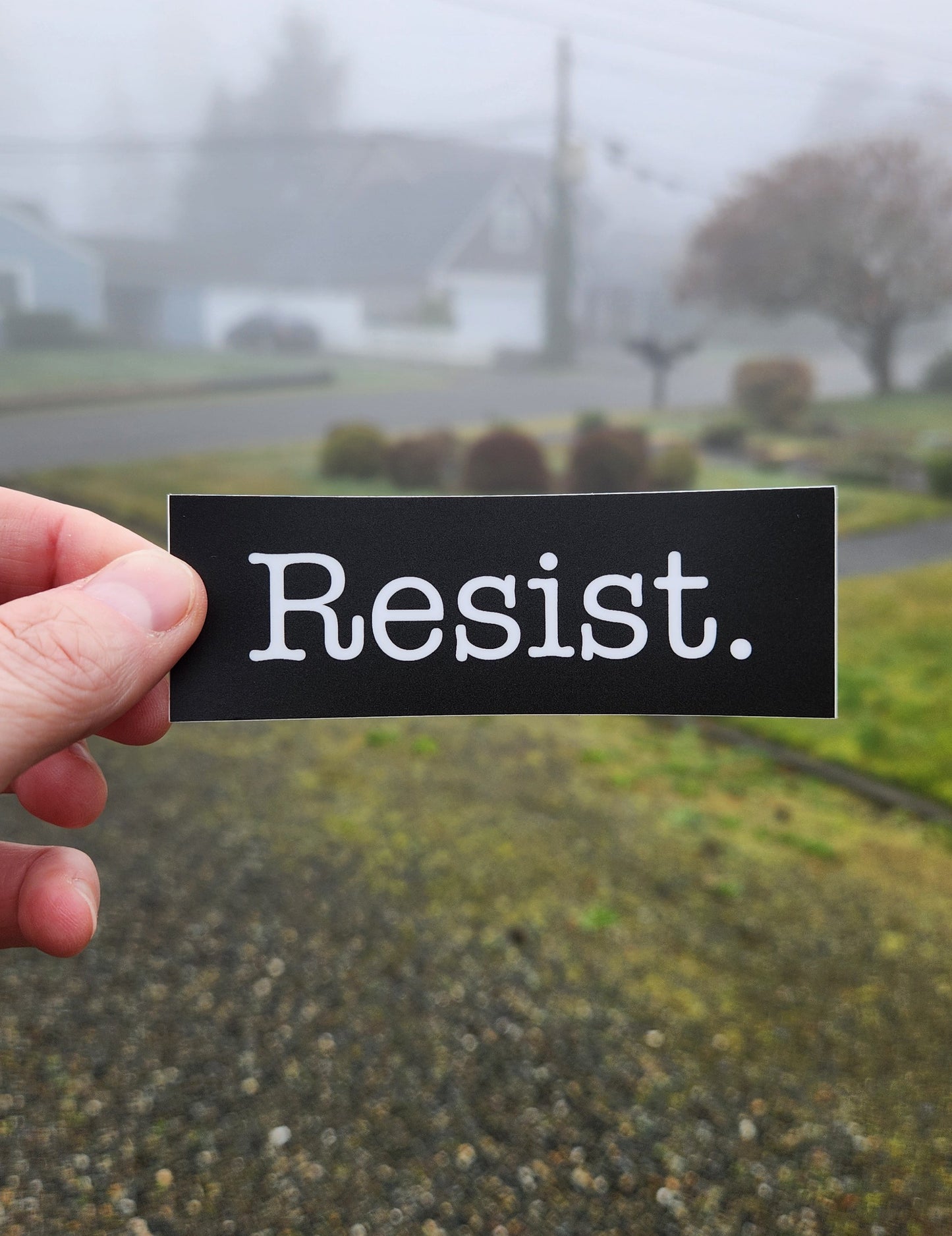 Resist Sticker