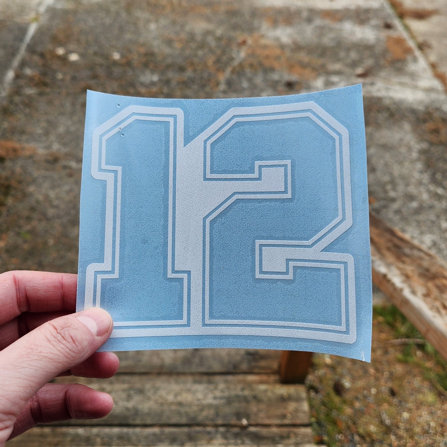 Seahawks 12 - Transfer Decal