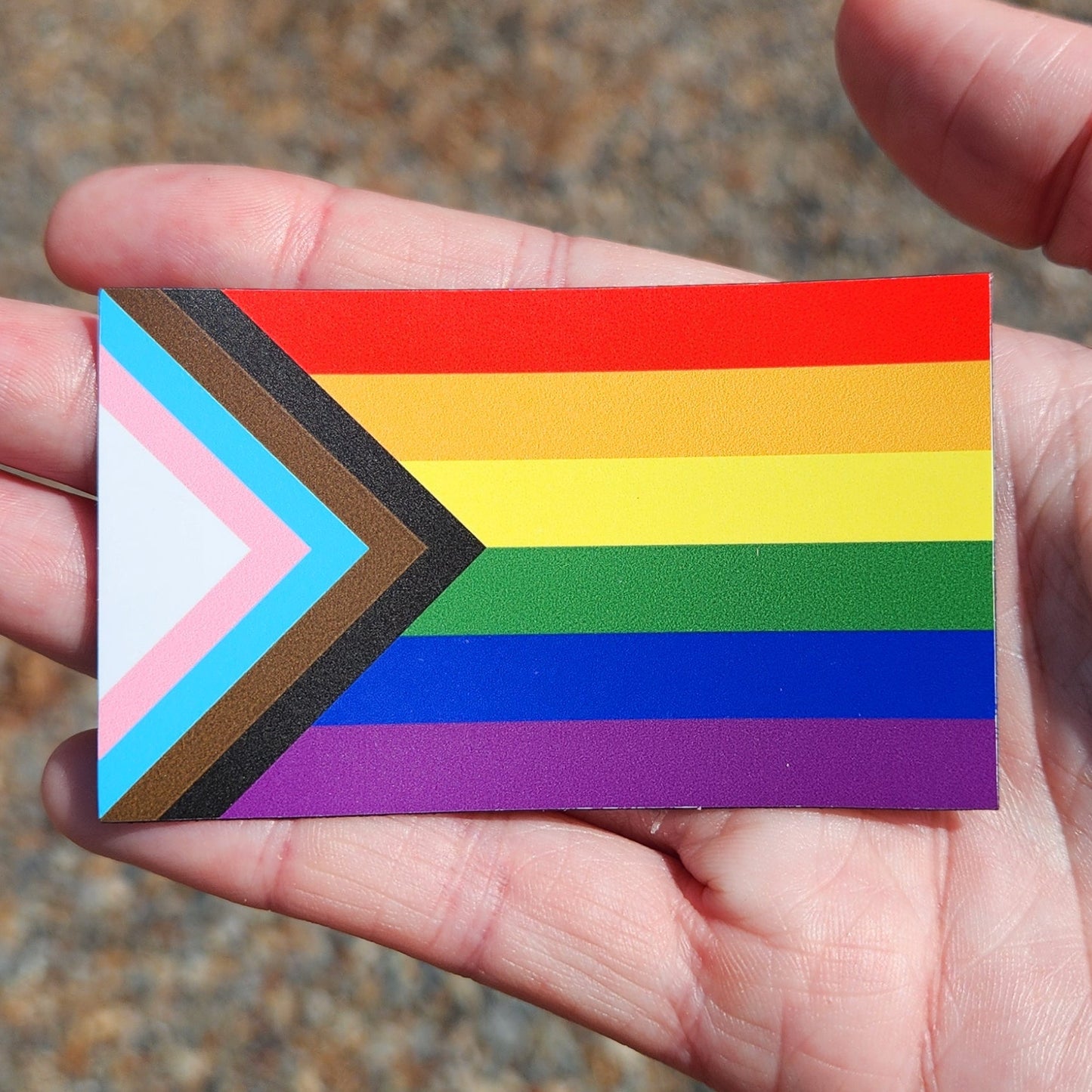 Progress Pride Flag Magnet