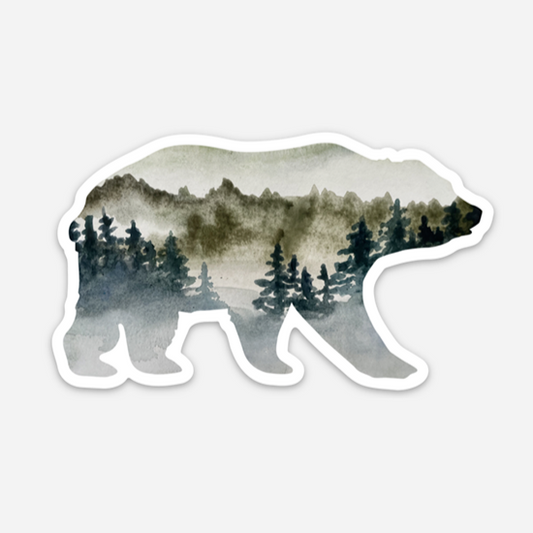 Watercolour Bear