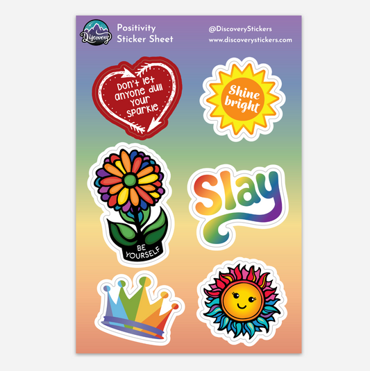 Positivity Sticker Sheet