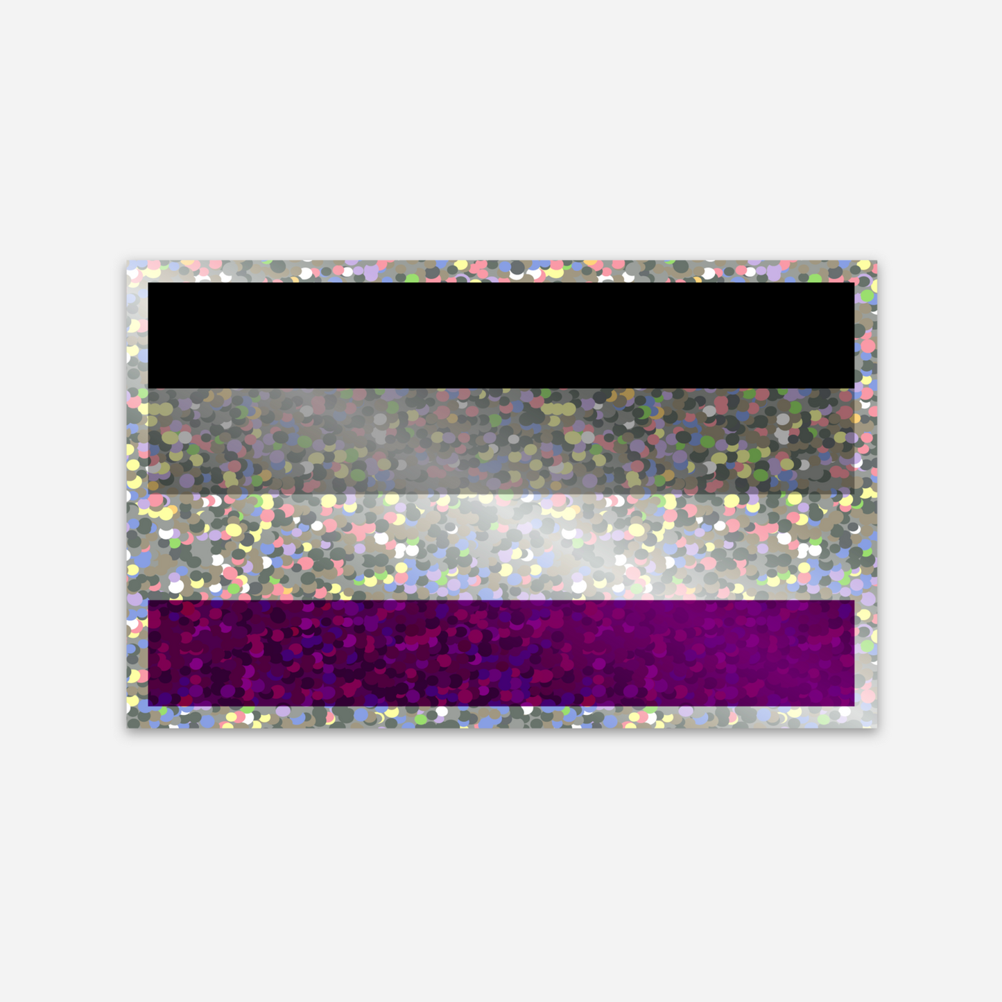 Asexual Pride Flag Sticker