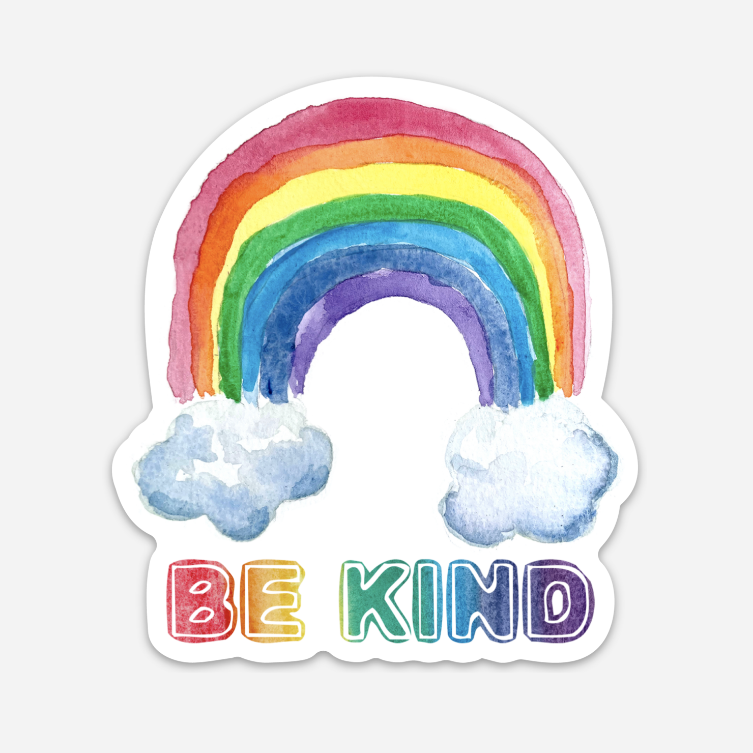 Be Kind Rainbow Sticker Discovery Stickers