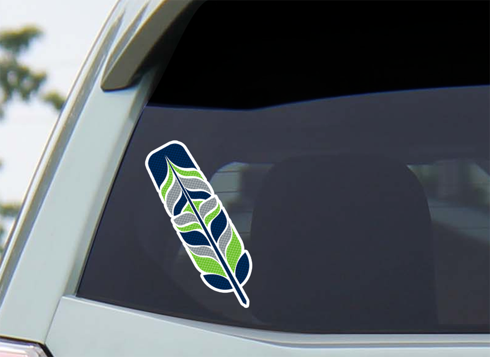 Seahawks Feather