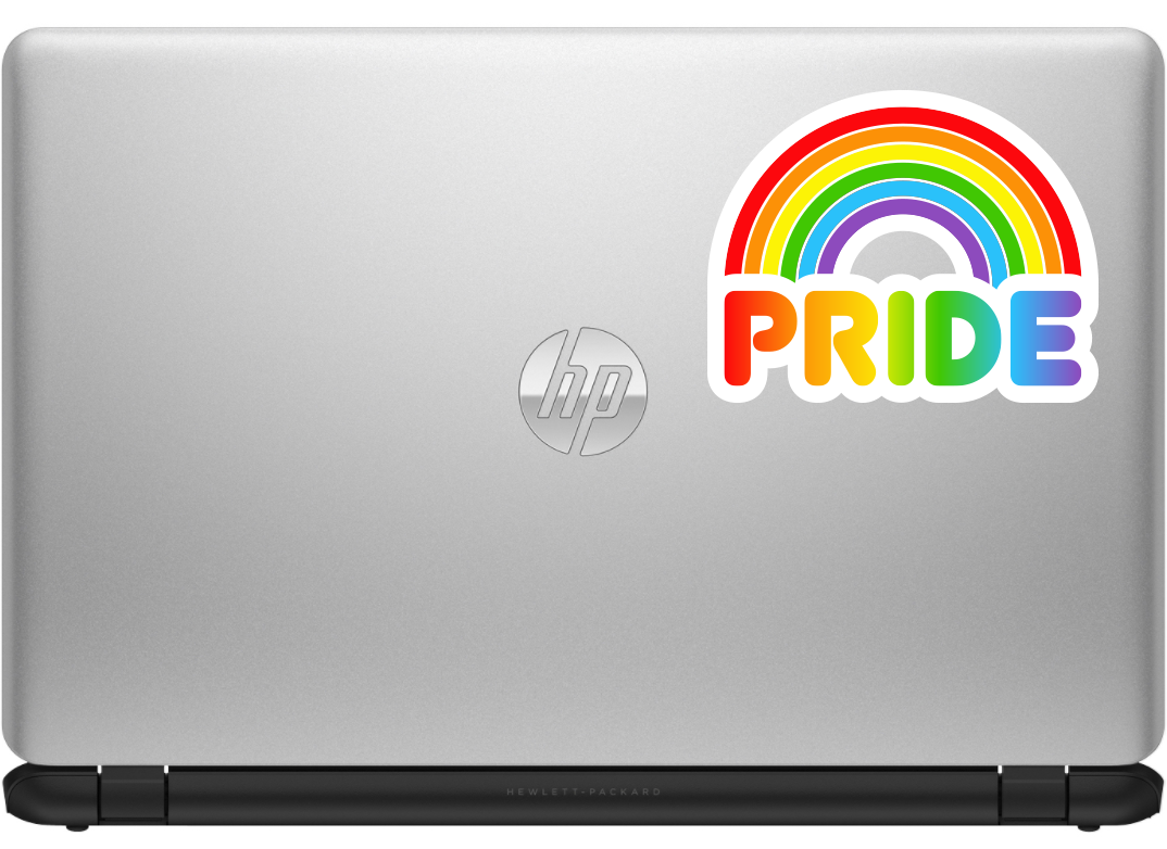 Pride, White Outline