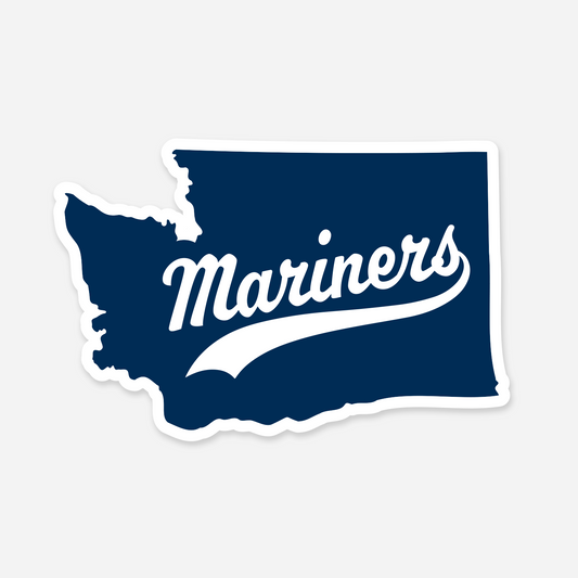 Mariners Logo Sticker Seattle Mariners – Discovery Stickers