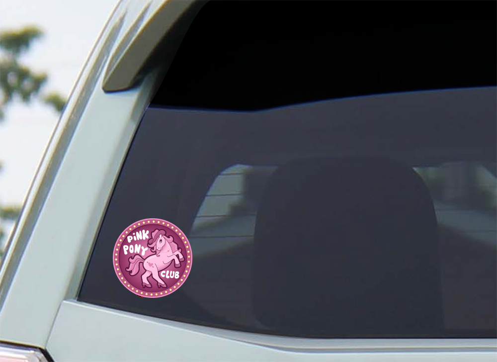 Pink Pony Club Sticker