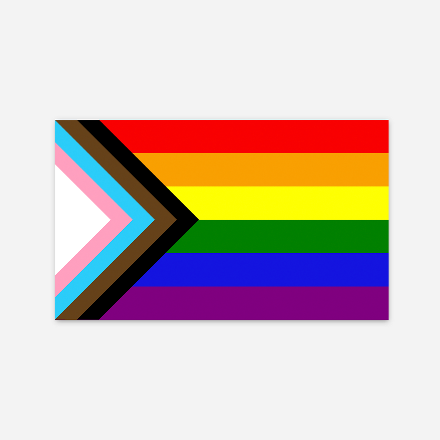 Progress Pride Flag Magnet