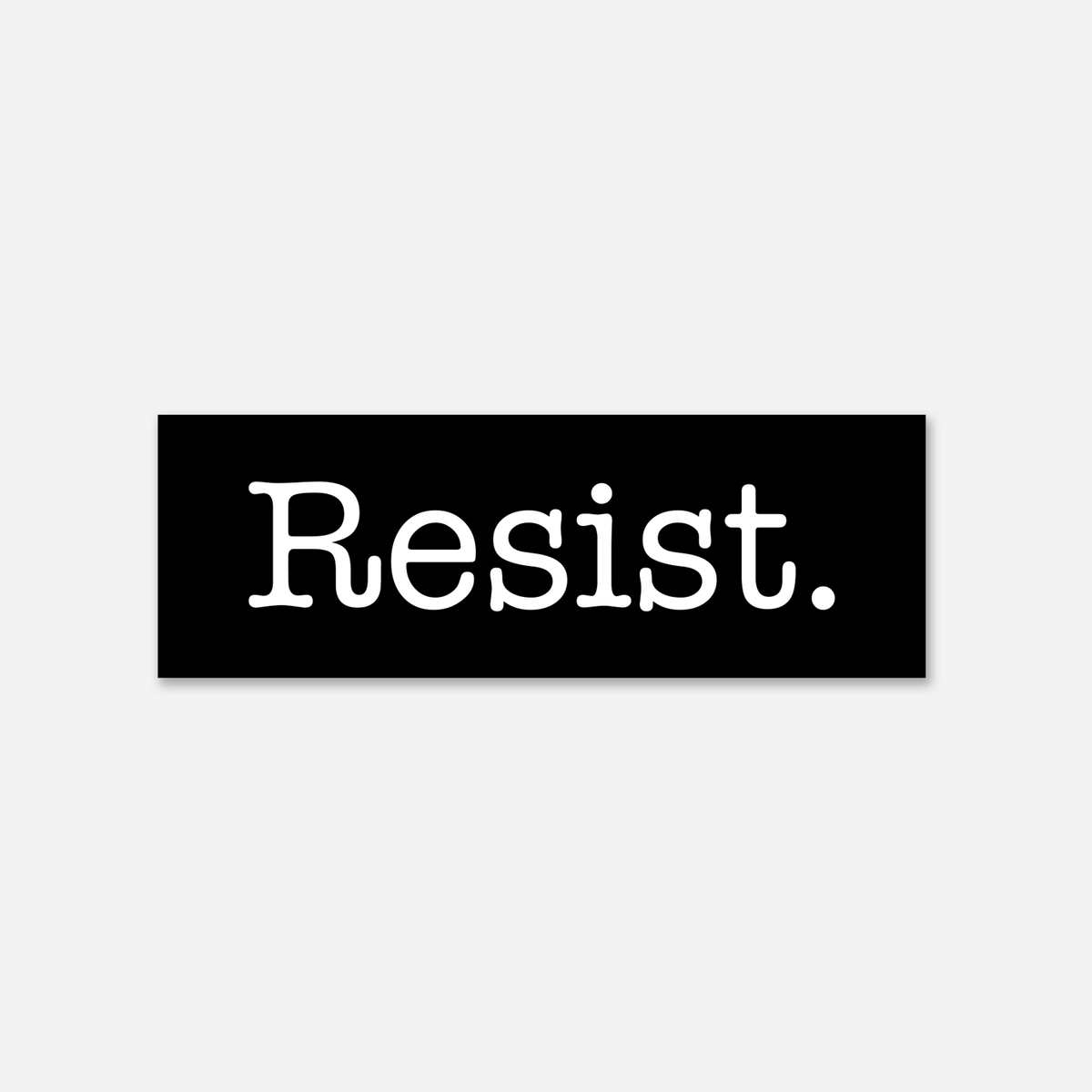 Resisiting Sticker Resist Sticker – Discovery Stickers
