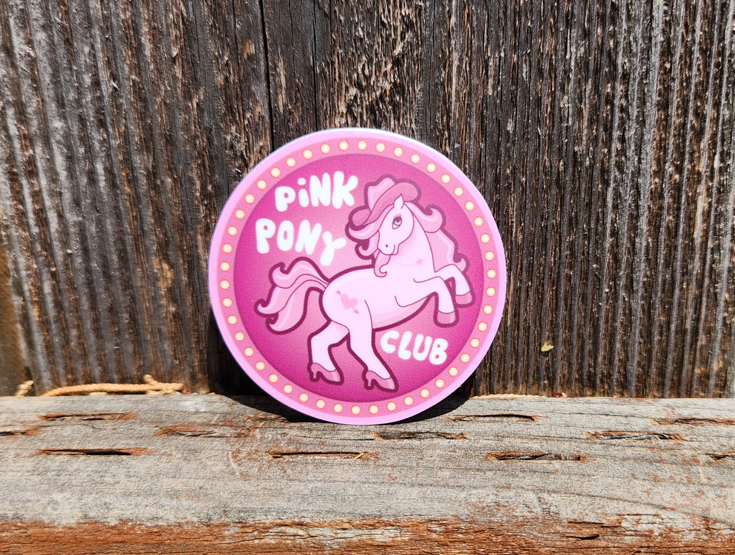 Pink Pony Club Sticker