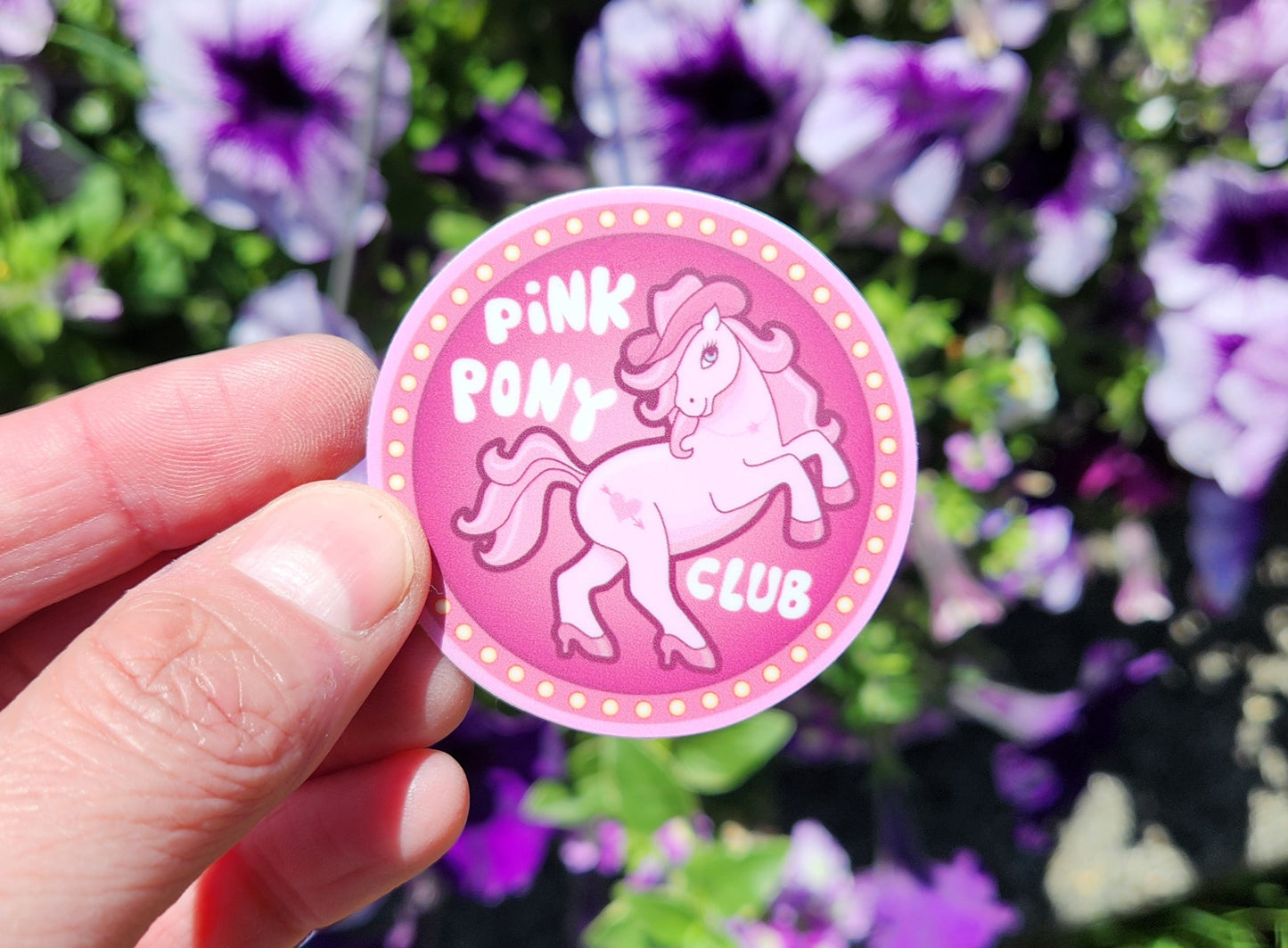 Pink Pony Club Sticker