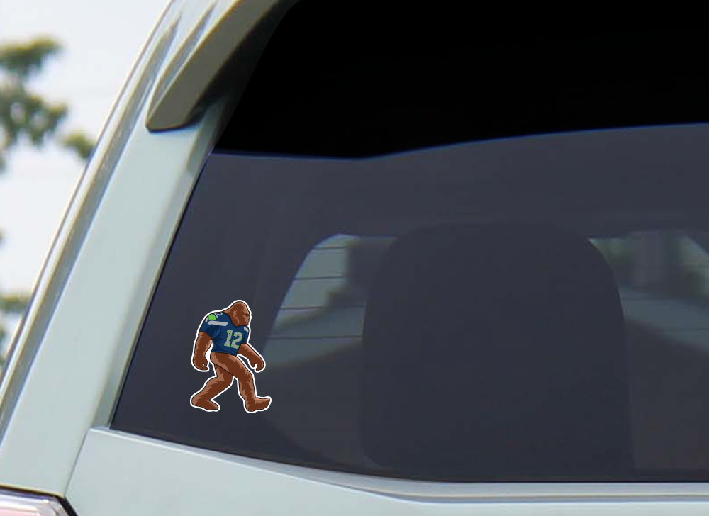 Seahawks Fan Sasquatch