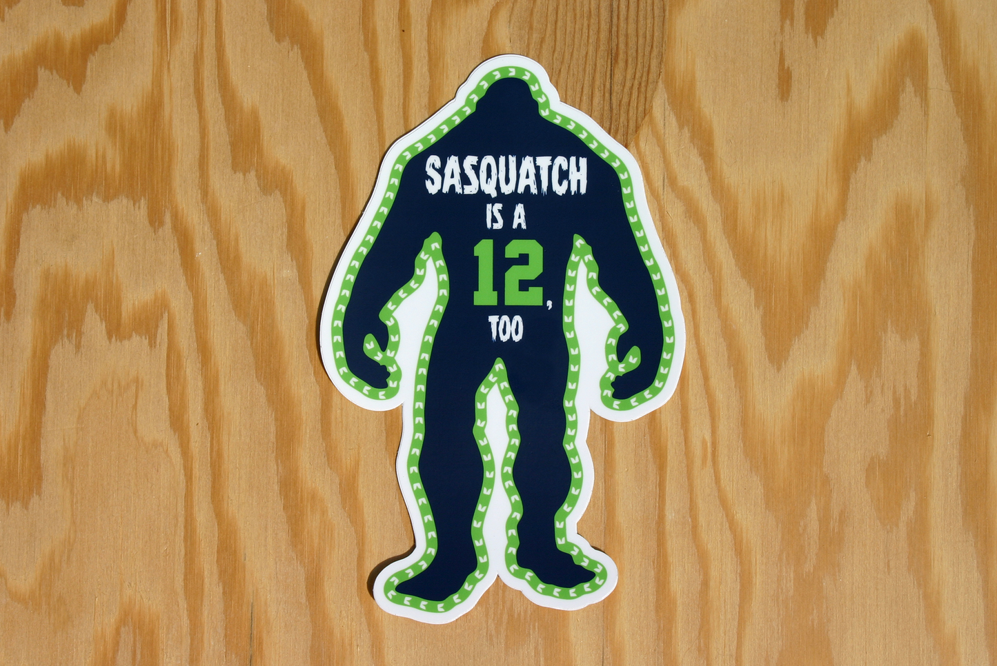 Sasquatch is a 12 too