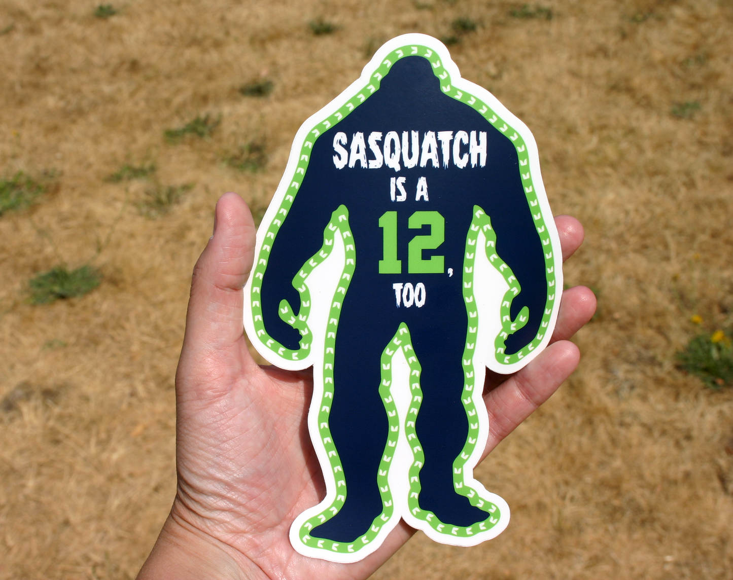 Sasquatch is a 12 too