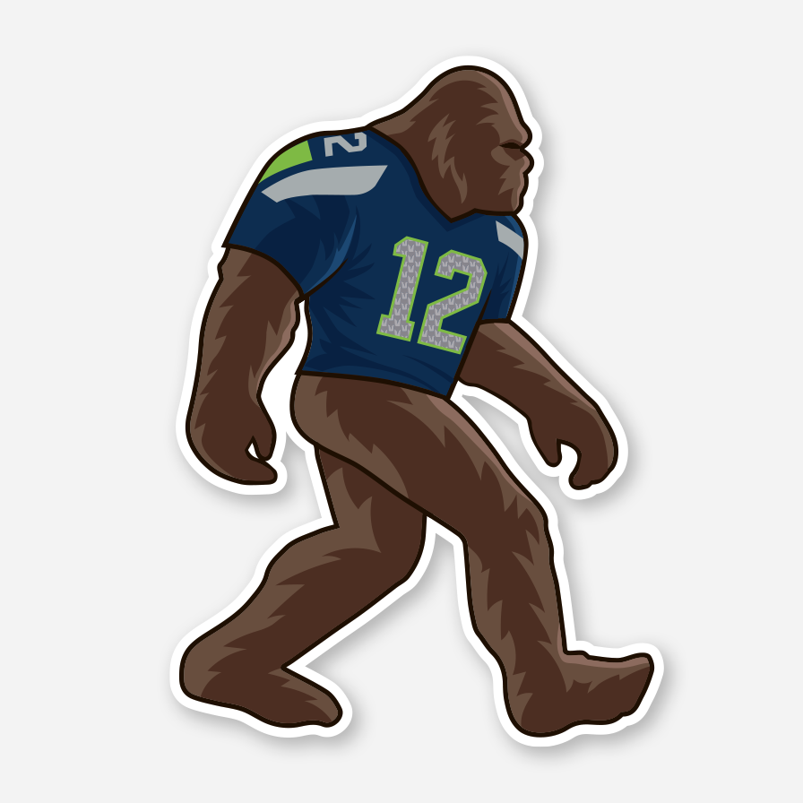 Seahawks Fan Sasquatch