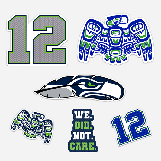 Seahawks Gift Set - 6 stickers
