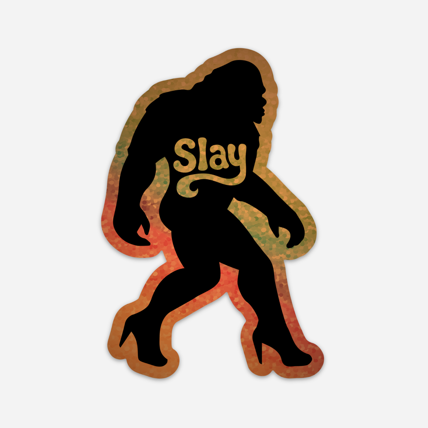Slay Sasquatch Sticker – Discovery Stickers