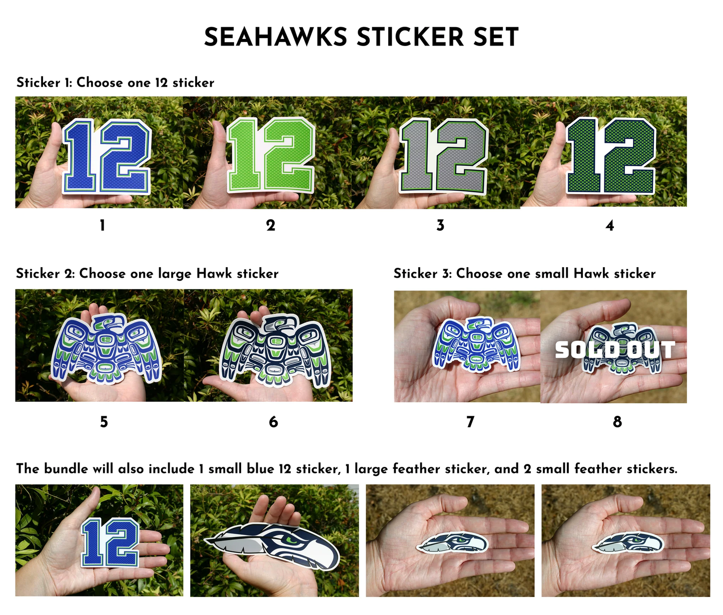 Seahawks Set - Most Popular