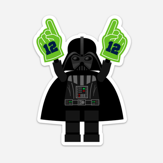 Lego Darth Vader Seahawks Fan