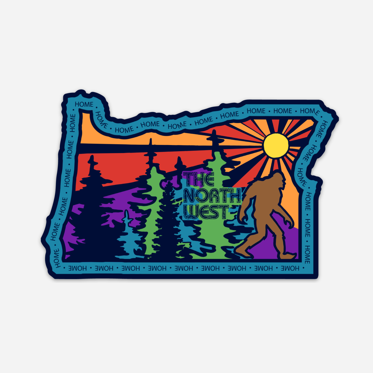 Sticker Bush Oregon Oregon State Sticker – Discovery Stickers
