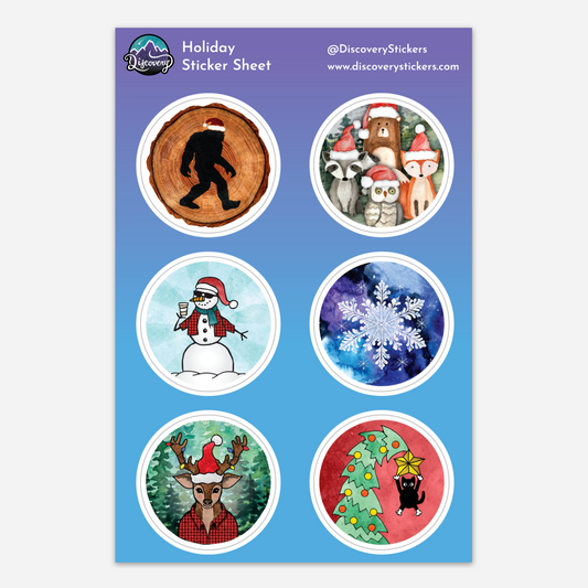 Holiday Sticker Sheet