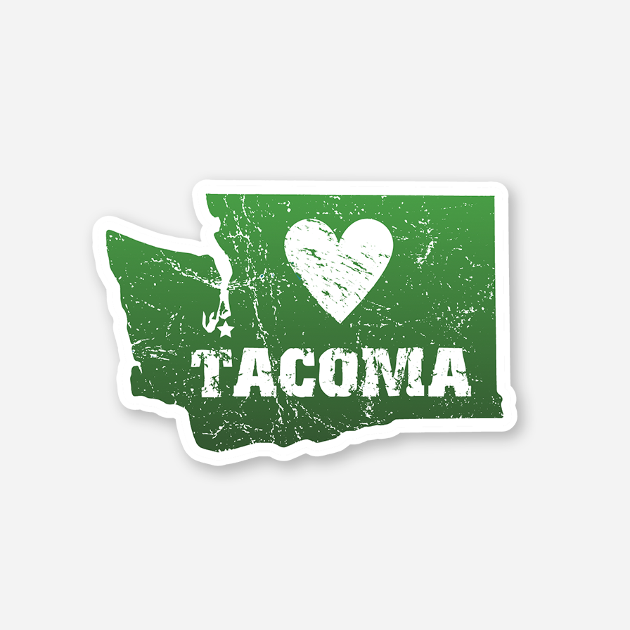 Tacoma Washington State Sticker