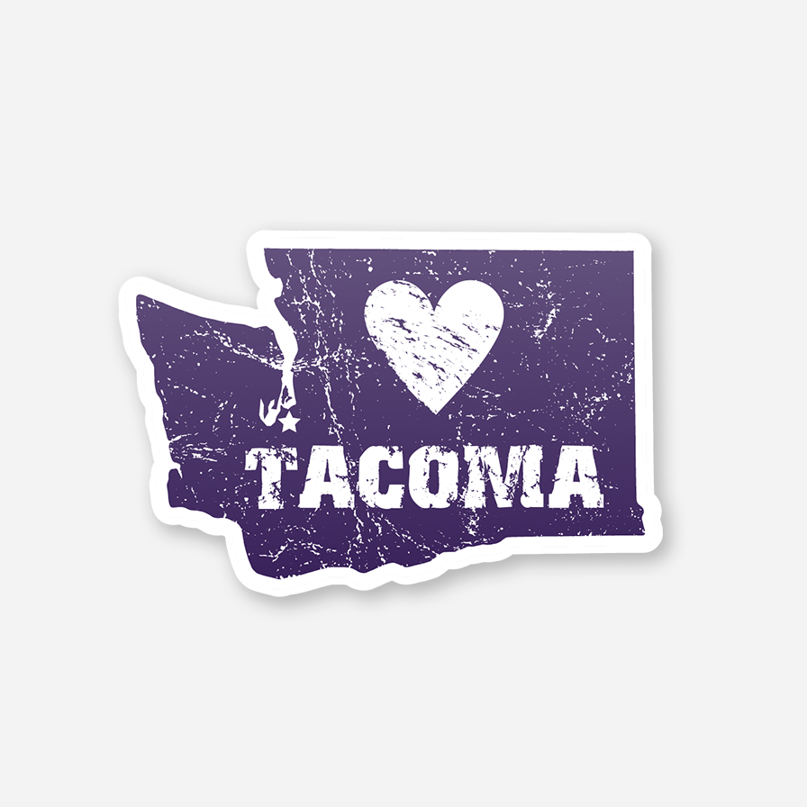 Tacoma Washington State Sticker