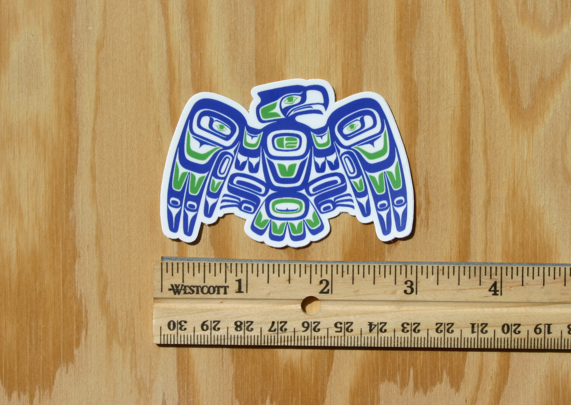 Tribal Seahawk Sticker – Discovery Stickers