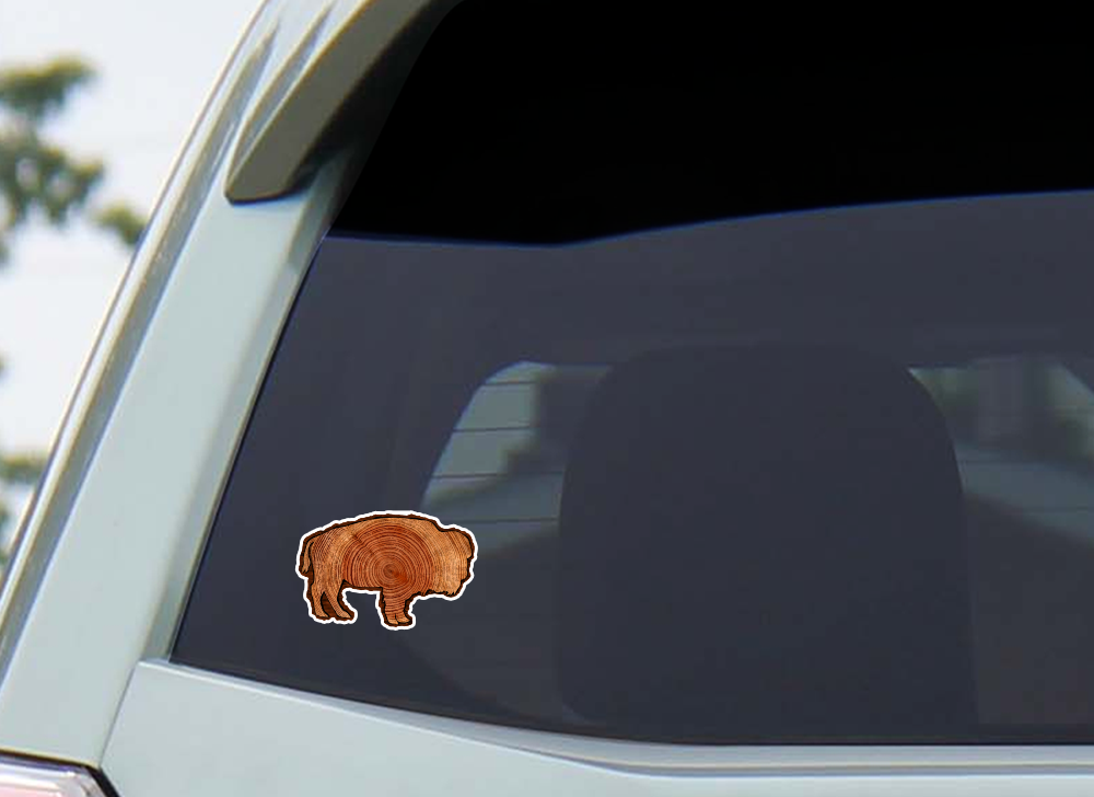 Woodgrain Bison